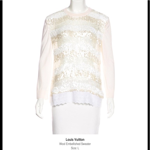 Louis Vuitton Sweaters - 🔥Louis Vuitton Embellished Sweater 🔥 Special Edition